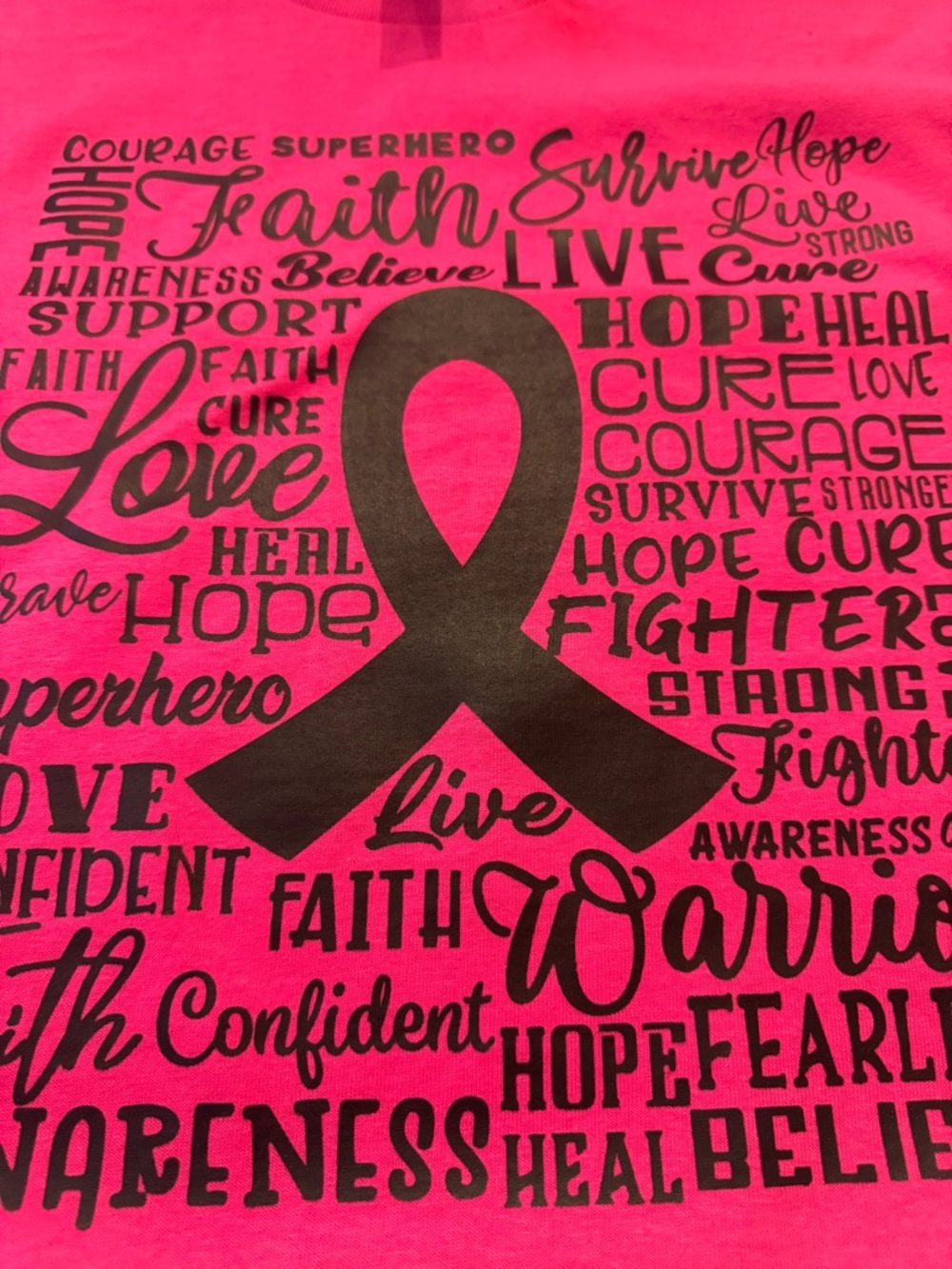 Cancer Survivor Graphic Tee, Breast Cancer